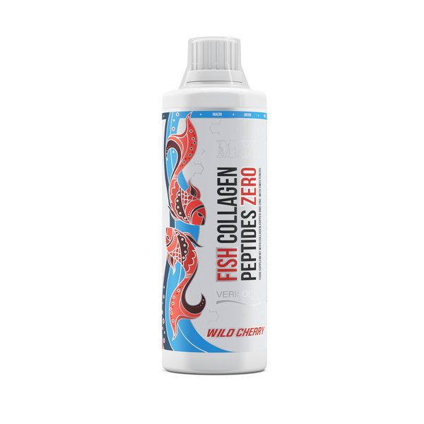 Fish collagen peptides Verisol® 500 ml cherry